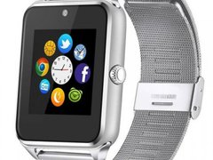 Ceas Smartwatch cu Telefon iUni GT08s Plus, Curea Metalica, Touchscreen, BT, Camera, Notificari, Sil