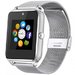 Ceas Smartwatch cu Telefon iUni Z60, Curea Metalica, Touchscreen, BT, Camera, Notificari, Silver