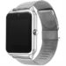 Ceas Smartwatch cu Telefon iUni Z60, Curea Metalica, Touchscreen, BT, Camera, Notificari, Silver